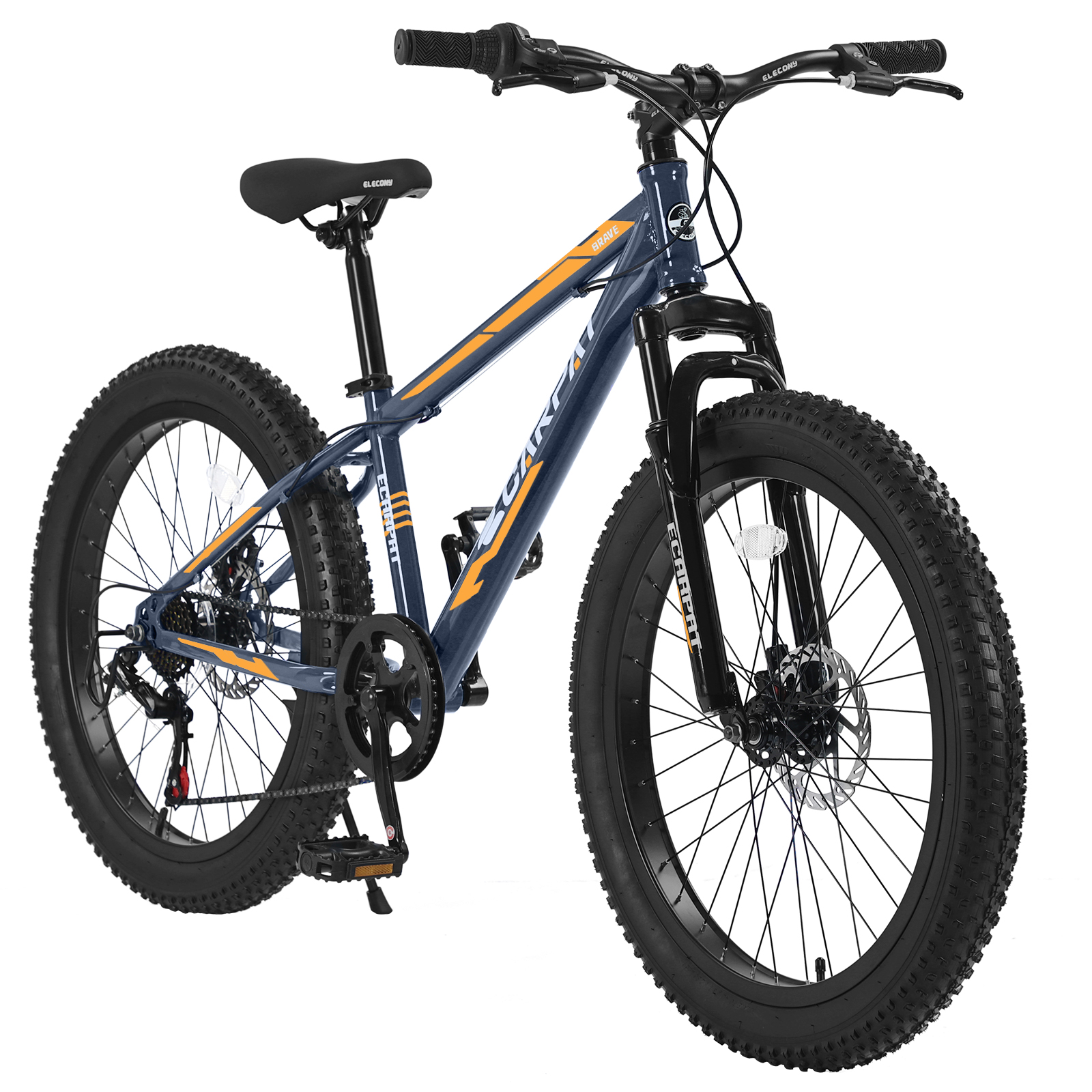 Mountain Biking Kids - دراجة أطفال بـ7 سرعات، دراجة جبلية