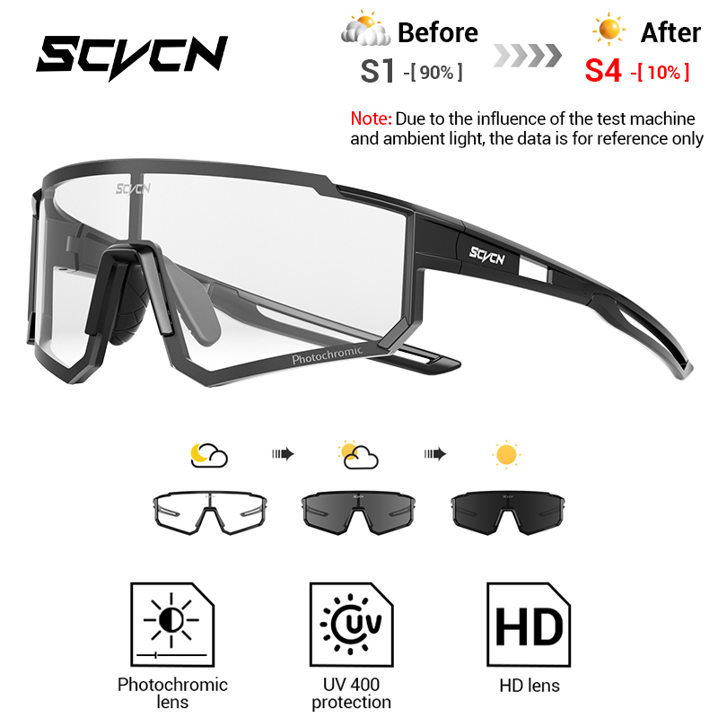 Mountain Biking Glasses - SCVCN جديد في الهواء الطلق اللونية