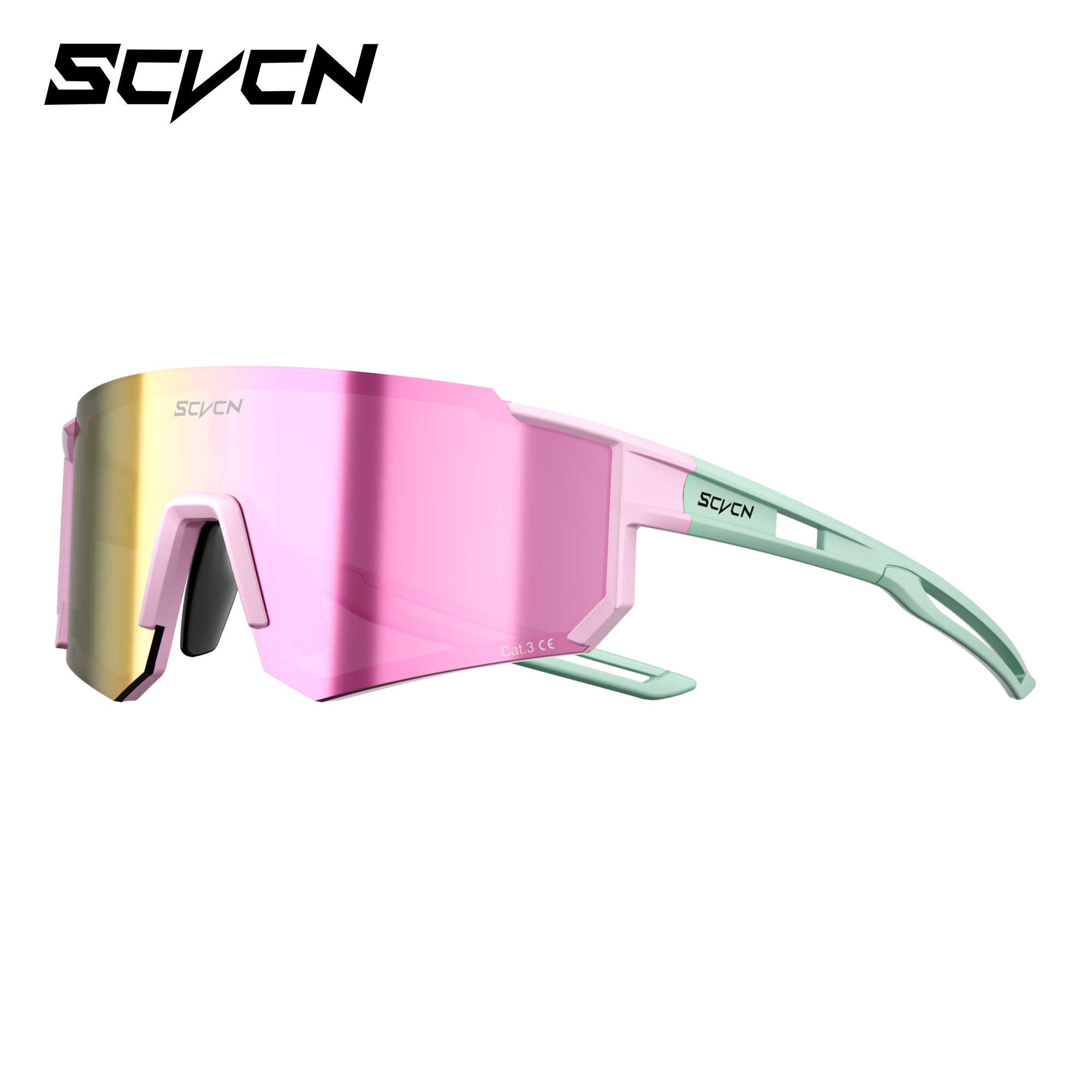 نظارات شمسية SCVCN للدراجات ال - مراجعة Mountain Biking Glasses وسعره