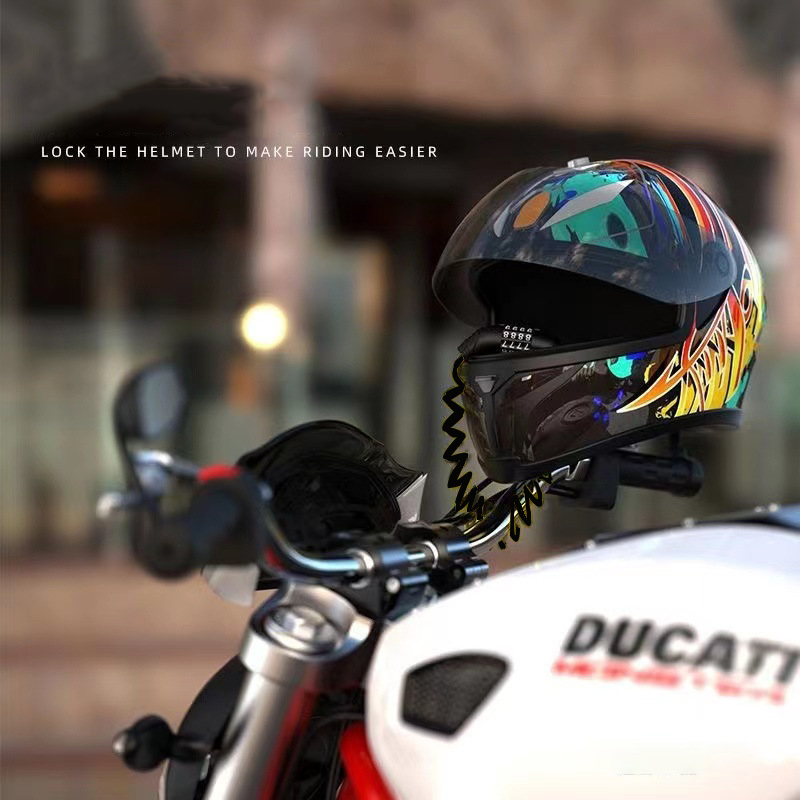 قفل أمان محمول مضاد للسرقة بكل - مراجعة Mountain Biking Helmet وسعره