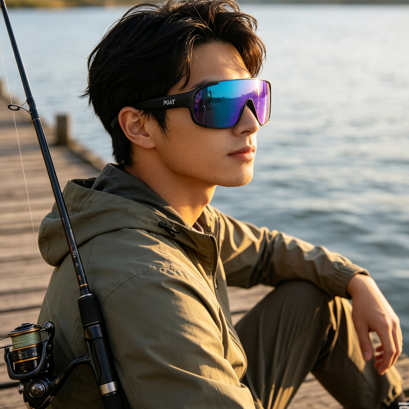نظارات شمسية POAT UV400 للدراج - مراجعة Mountain Biking Glasses وسعره