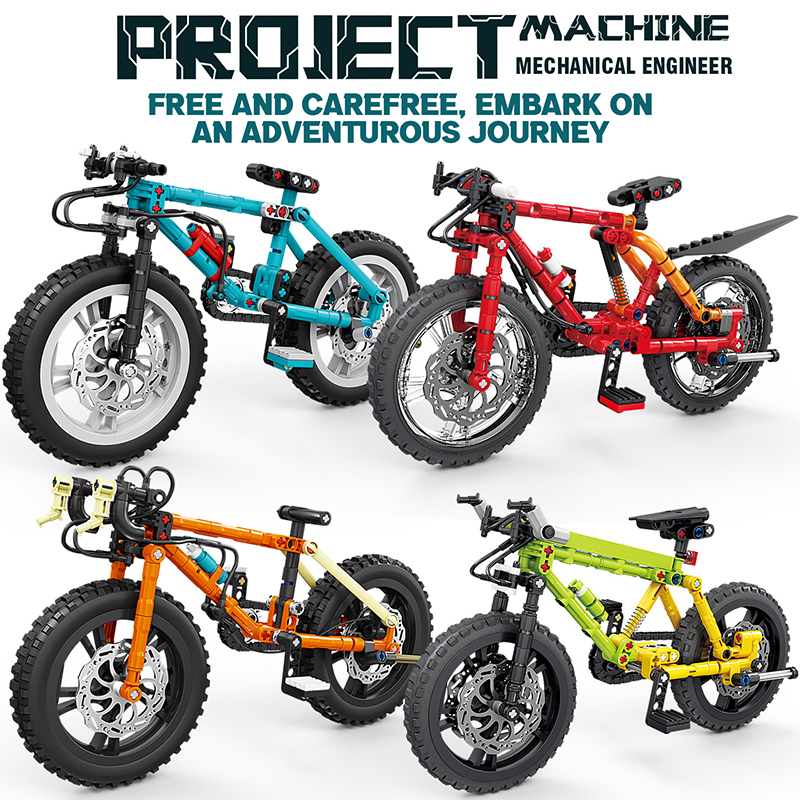 مكعبات بناء دراجة هوائية ميكان - مراجعة Mountain Biking Game وسعره