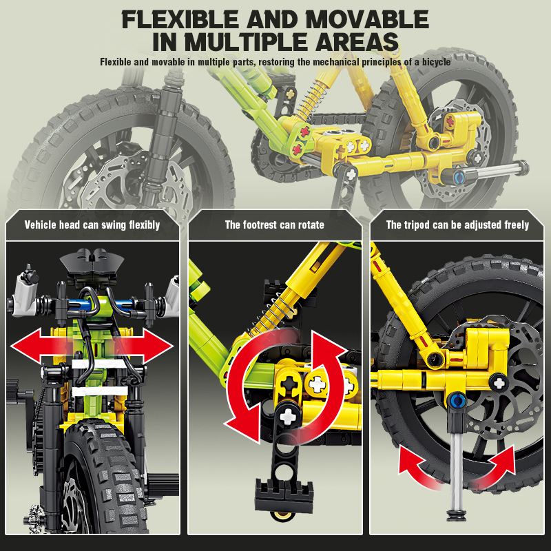 مكعبات بناء دراجة هوائية ميكان - مراجعة Mountain Biking Game وسعره