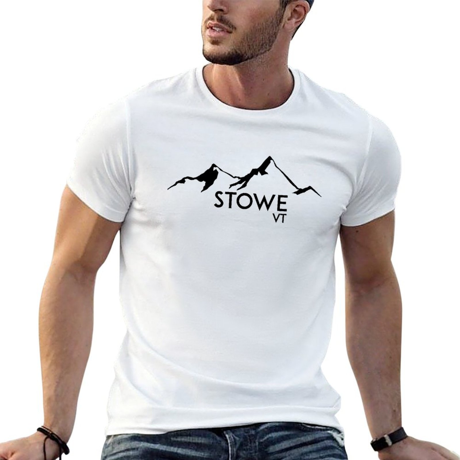 تي شيرت STOWE VERMONT للتنزه و - مراجعة Mountain Biking Vermont وسعره
