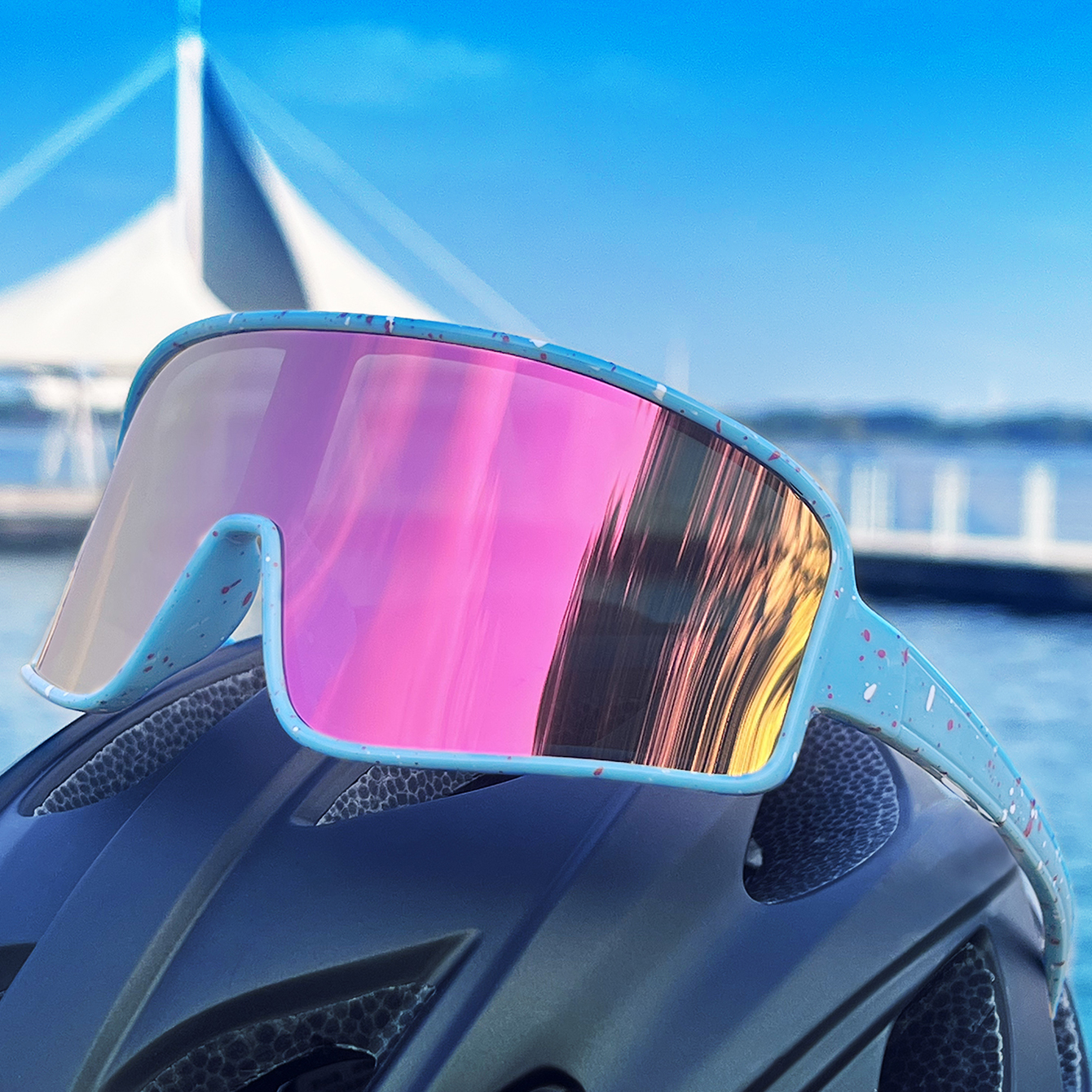 في الهواء الطلق نظارات شمسية ك - مراجعة Mountain Biking Glasses وسعره