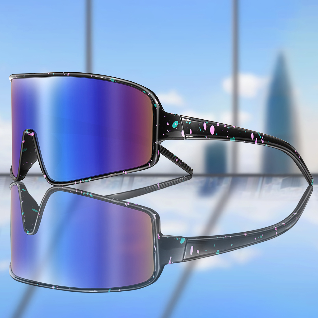 في الهواء الطلق نظارات شمسية ك - مراجعة Mountain Biking Glasses وسعره