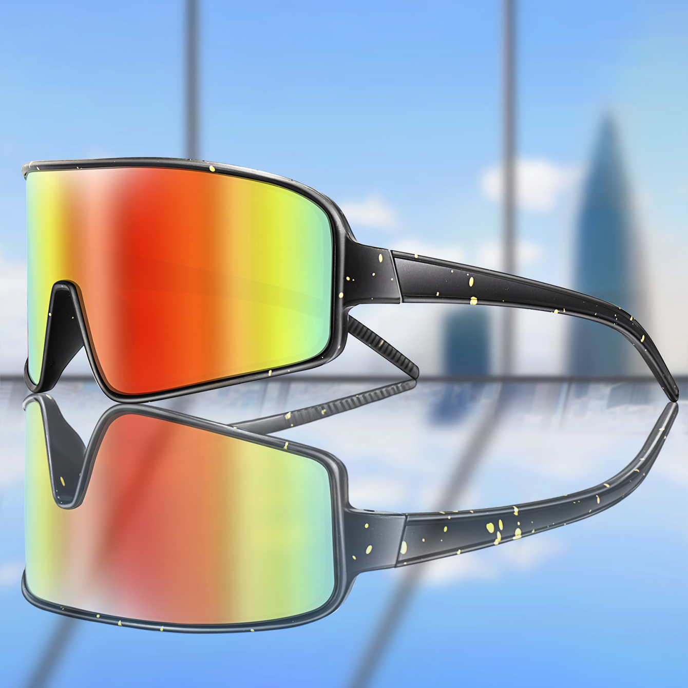 في الهواء الطلق نظارات شمسية ك - مراجعة Mountain Biking Glasses وسعره