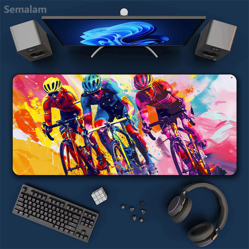 لوحة ماوس للألعاب كبيرة الحجم  - مراجعة Mountain Biking Game وسعره