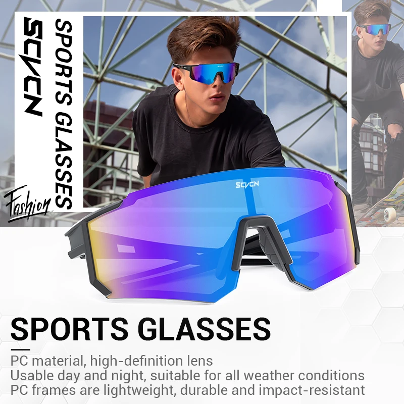 SCVCN الساخن الدراجات UV400 ال - مراجعة Mountain Biking Glasses وسعره