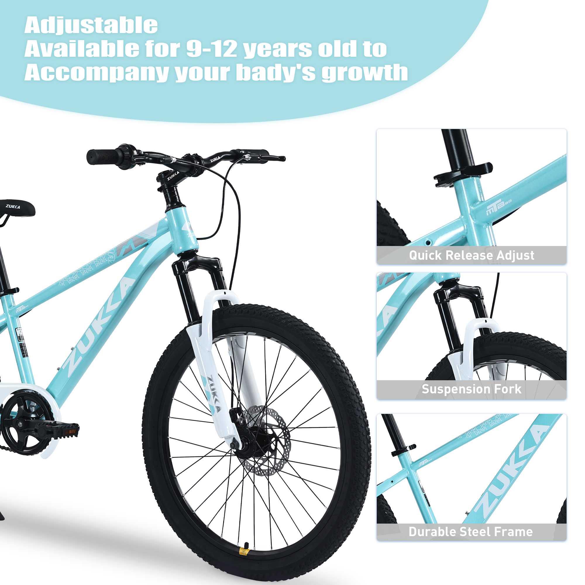 دراجة أطفال قابلة للنفخ مع حدي - مراجعة Mountain Biking Kids وسعره