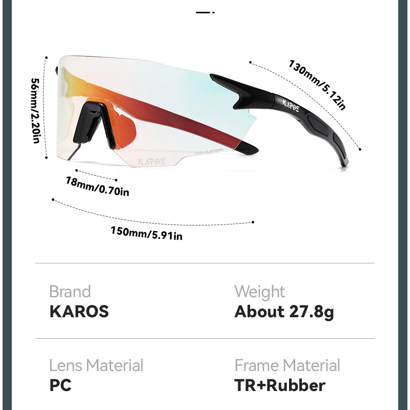 كروس فوتوكروميك الدراجات نظارا - مراجعة Mountain Biking Glasses وسعره