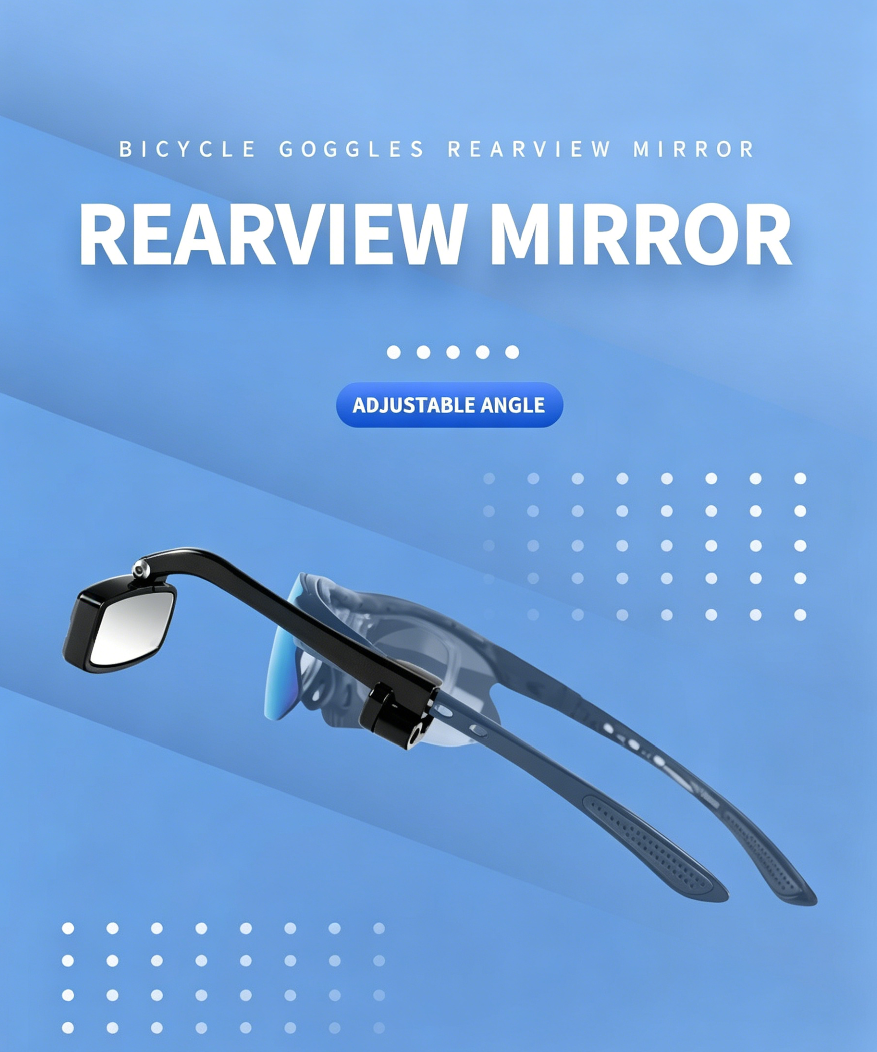 مرآة خلفية للدراجة بزاوية 360  - مراجعة Mountain Biking Helmet وسعره