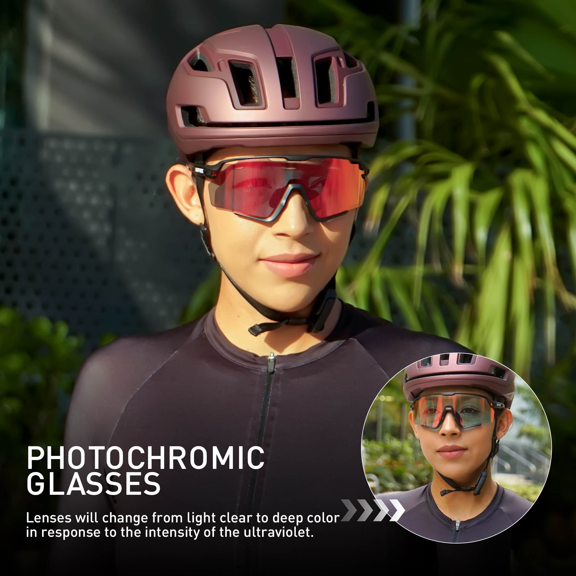 KAPOVE جديد اللونية في الهواء  - مراجعة Mountain Biking Glasses وسعره